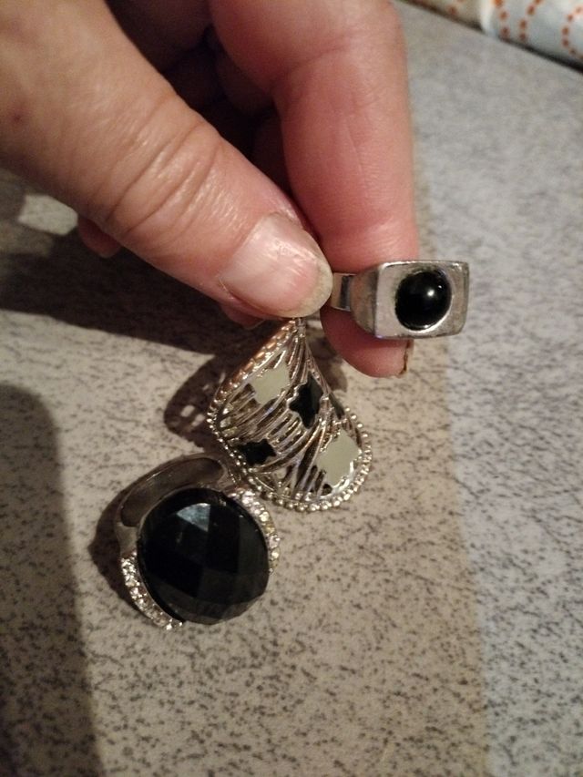 Anillos bisutería