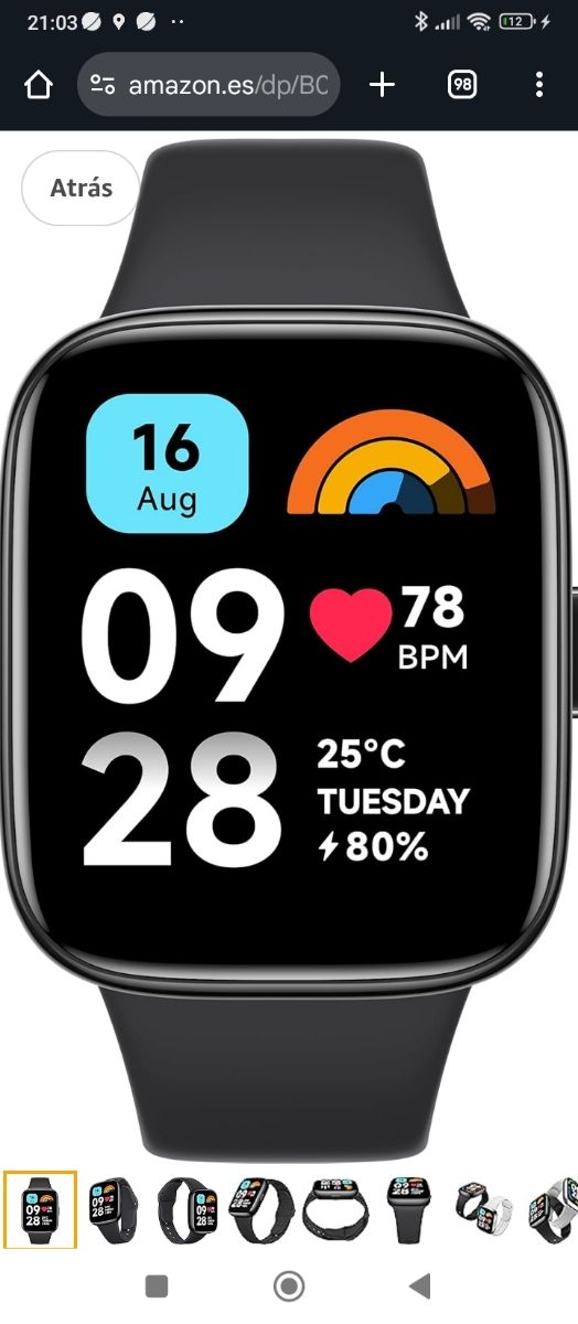 Xiaomi redmi watch 3Xiaomi Redmi Watch 3 Active Ne