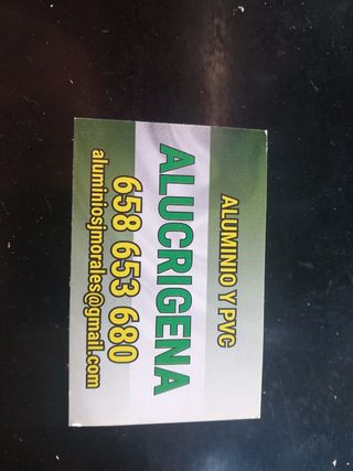 Alumínimos y pvc