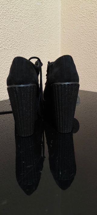 Zapatos cuña plataforma creepers