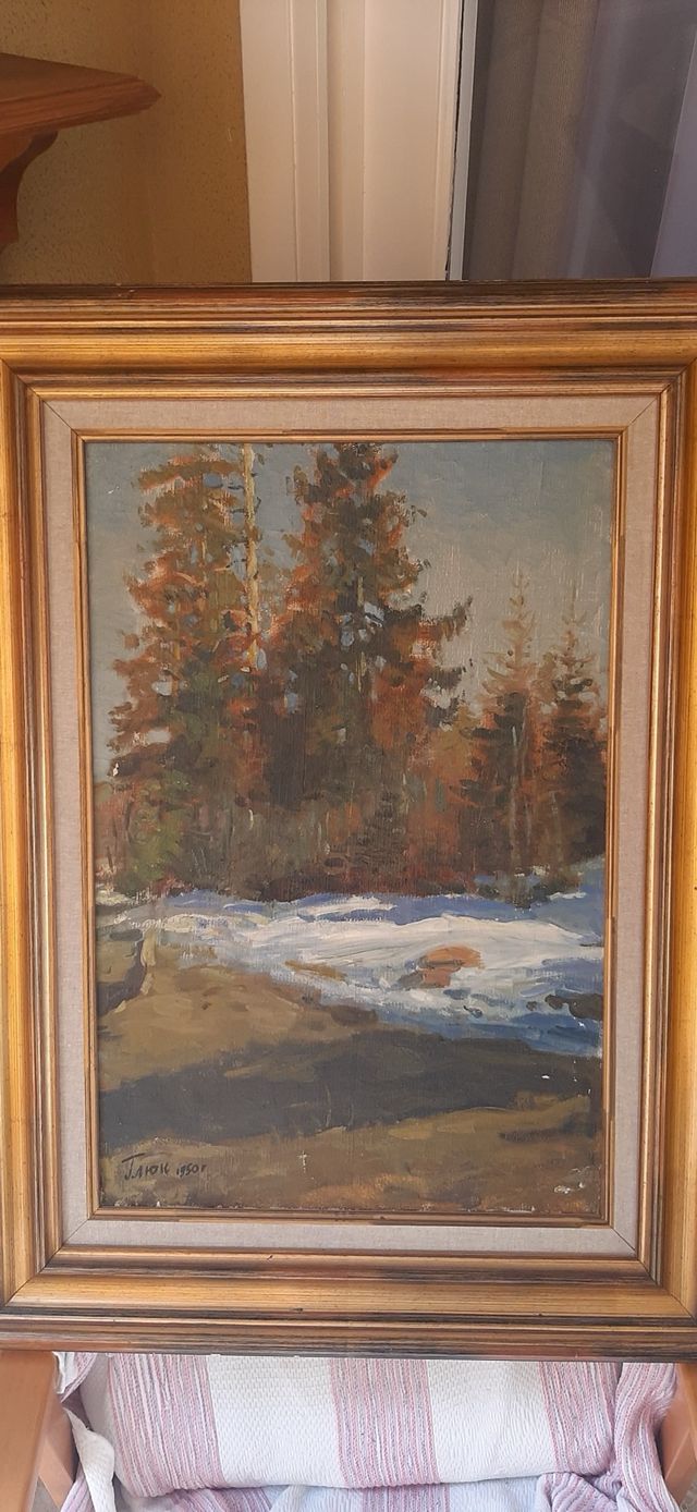 Cuadro de Gavriil Gluck pintor Ucraniano