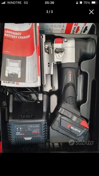 Seghetto Alternativo a Batteria Wurth 28V