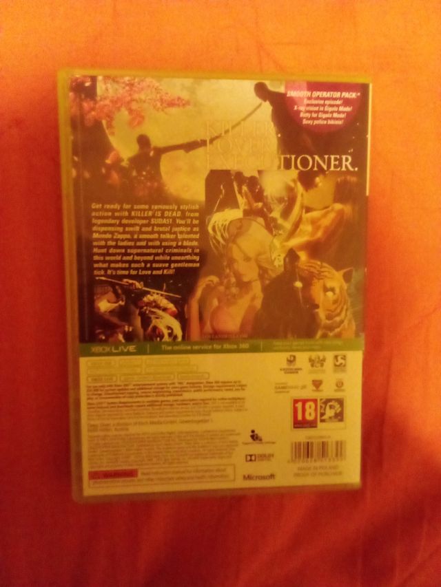 Killer is dead pal uk completo xbox 360