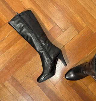 BOTAS Altas de Piel, Patricia Miller (Talla 36)