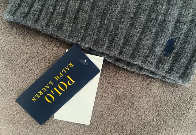 Set gants et bonnet Ralph Lauren neufs M