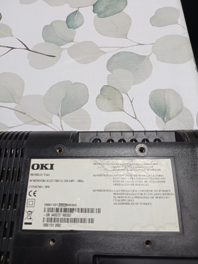 TV plana económica oki