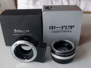 2 adaptadores nikon a fuji