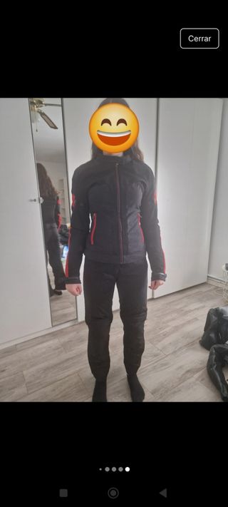 Mono cordura con 2 chaquetas invierno y verano
