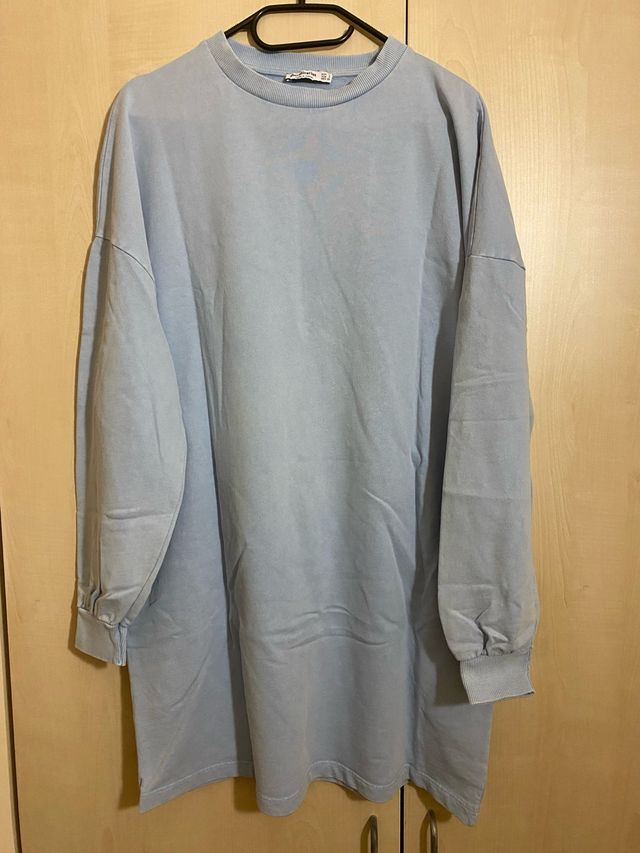 Vestido tipo sudadera