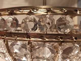 LAMPARA DE TECHO EN CRISTAL DE ROCA