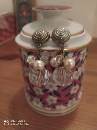 Pendientes vintage 80