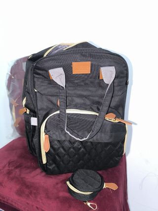 Mochila para bebe y cuna
