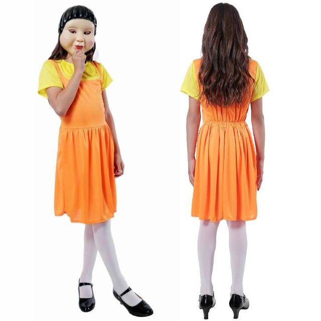 Disfraz Muñeca juego del calamar 5/6 7/9 10/12 13