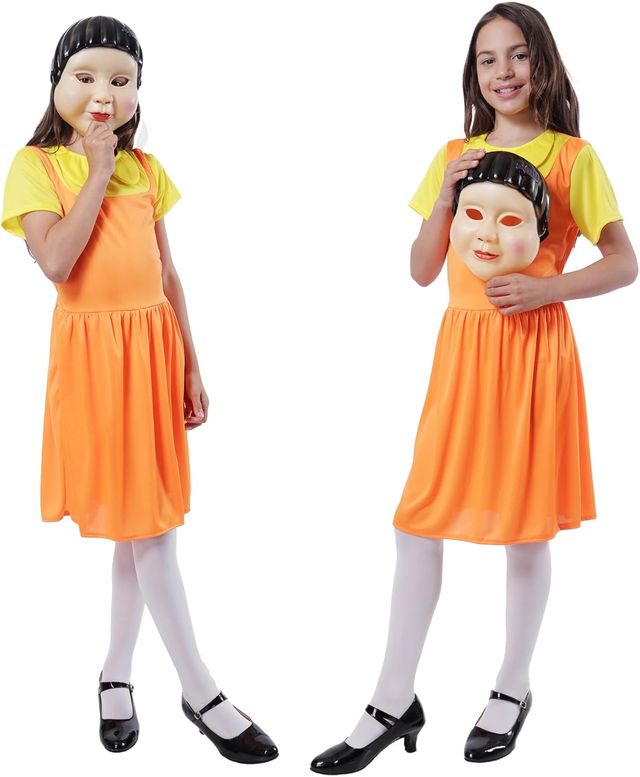 Disfraz Muñeca juego del calamar 5/6 7/9 10/12 13