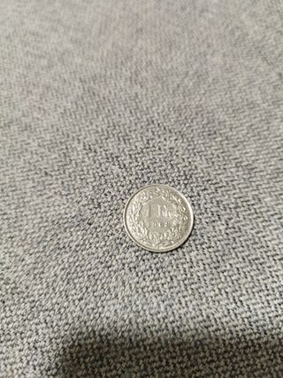 Moneda Franco Suizo 1968