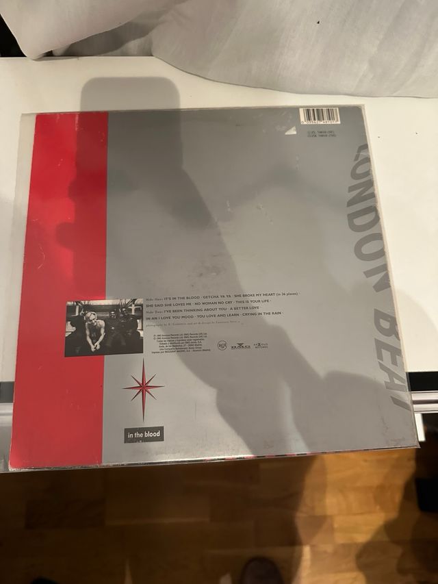 Disco vinilo london beat in the blood