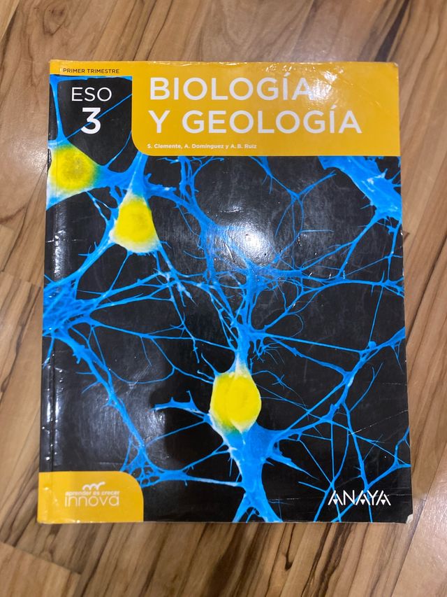 Libro Biologia y Geoogia 3ESO