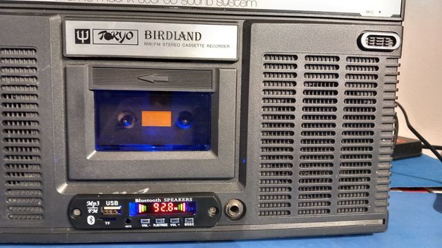 Radio vintage + mp3 + bluetooth