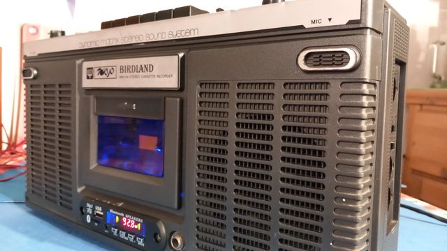 Radio vintage + mp3 + bluetooth