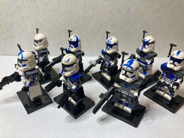 Lego compatible Star Wars Clones 501 ARC