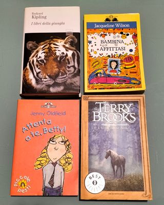 Quattro libri per ragazzi