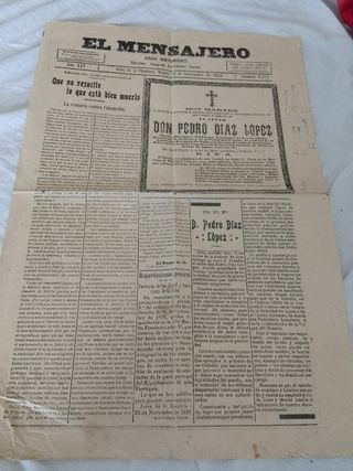Periodico con más de un siglo