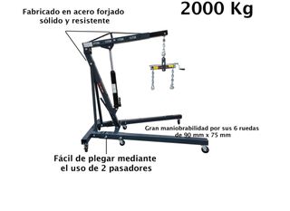 Pack taller grúas motor Prensa 30 ton Gato 500 ton