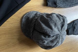 Gorra trenzada estampado espiga gorro visera