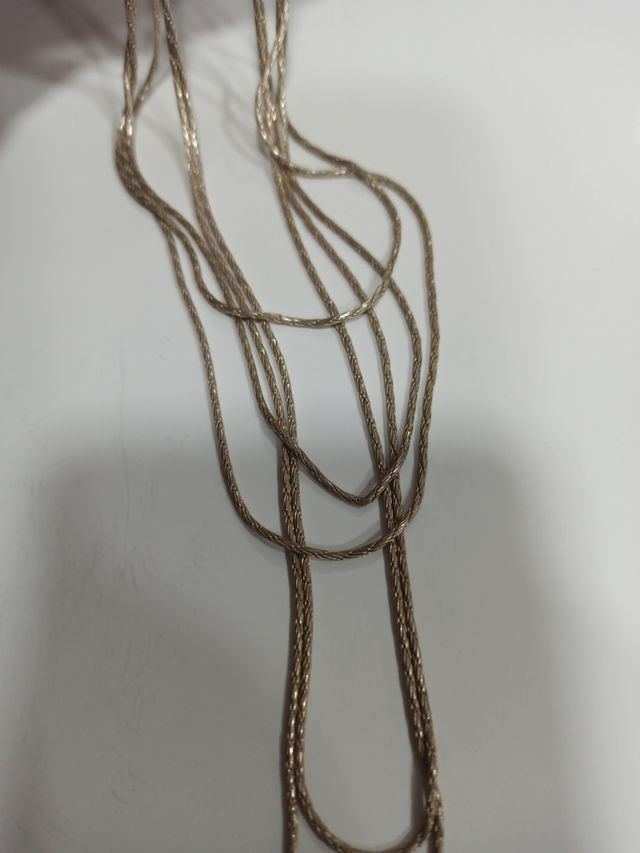 Collar de plata 925 con 5 cadenas