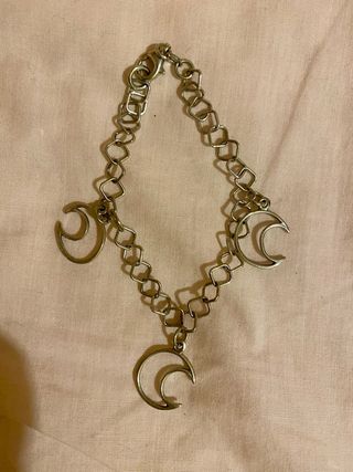 Bracciale con pemdenti mezzelune