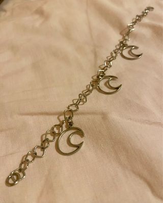 Bracciale con pemdenti mezzelune