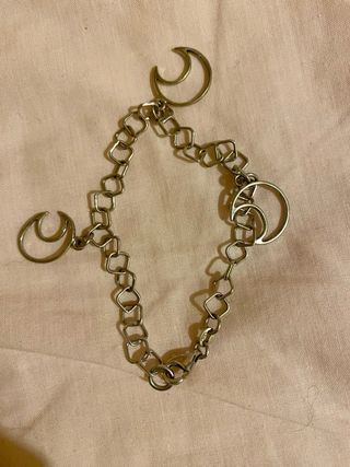 Bracciale con pemdenti mezzelune