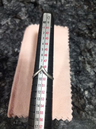 Anillo de plata
