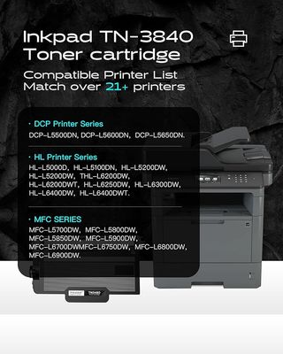 iNKPAD Toner Compatible Brother TN-3480 HL-L5100DN