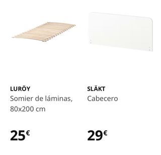 Cama extensible IKEA