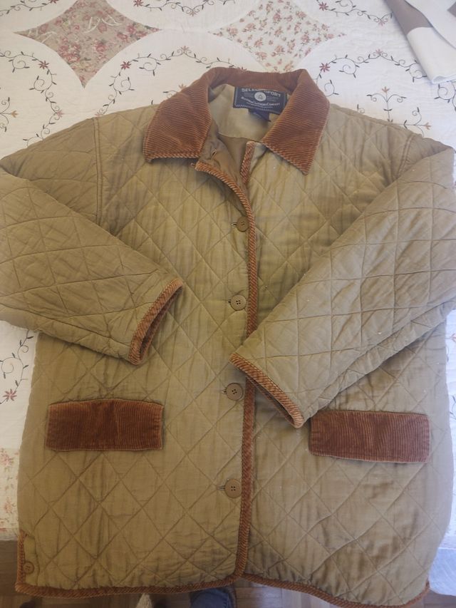 Abrigo mujer marrón