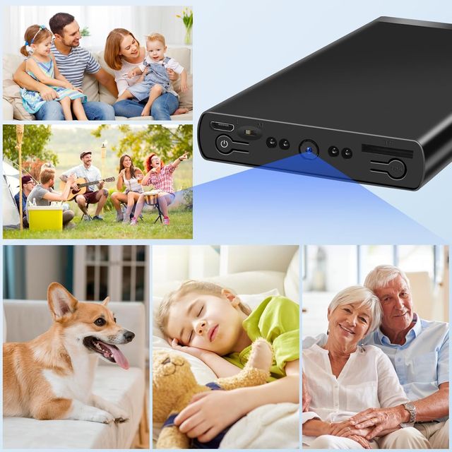 Nisanuki  Mini Cámara Espia Oculta 10000mAh