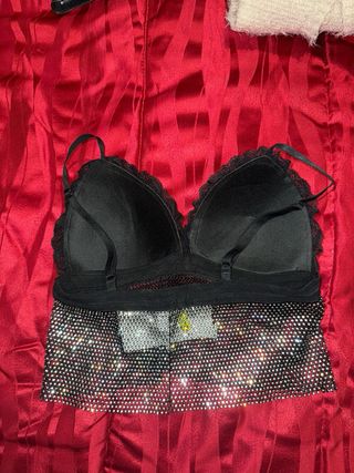 Top beillantinato con coppe