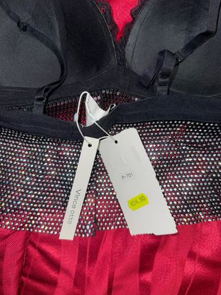 Top beillantinato con coppe