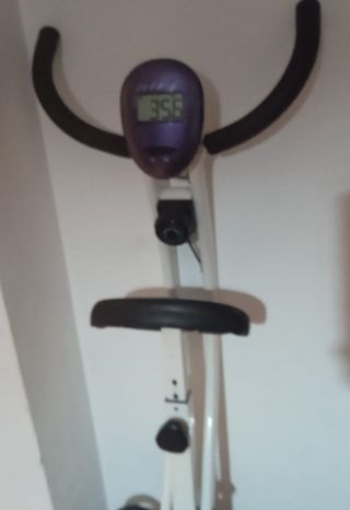 Bicicleta estática plegable 