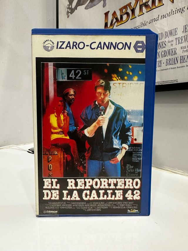 El reportero de la calle 42 VHS Videoclub gra