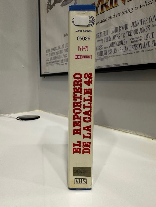 El reportero de la calle 42 VHS Videoclub gra