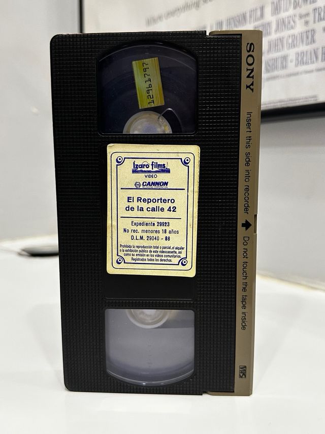 El reportero de la calle 42 VHS Videoclub gra