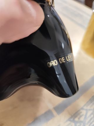 Elefante con baño de oro