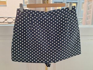 Falda pantalon de lunares T M