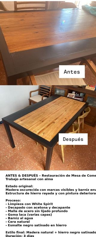 Restauración de muebles en Cataluña