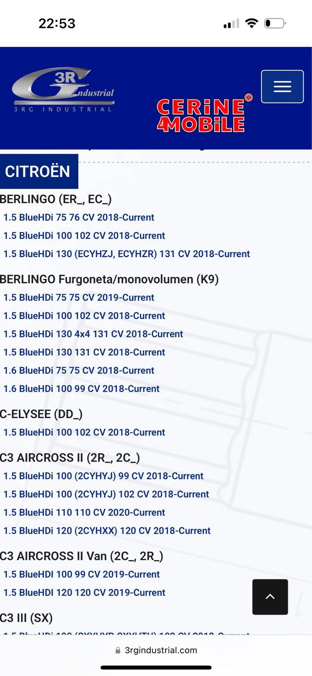 Inyector Urea Adblue 85299