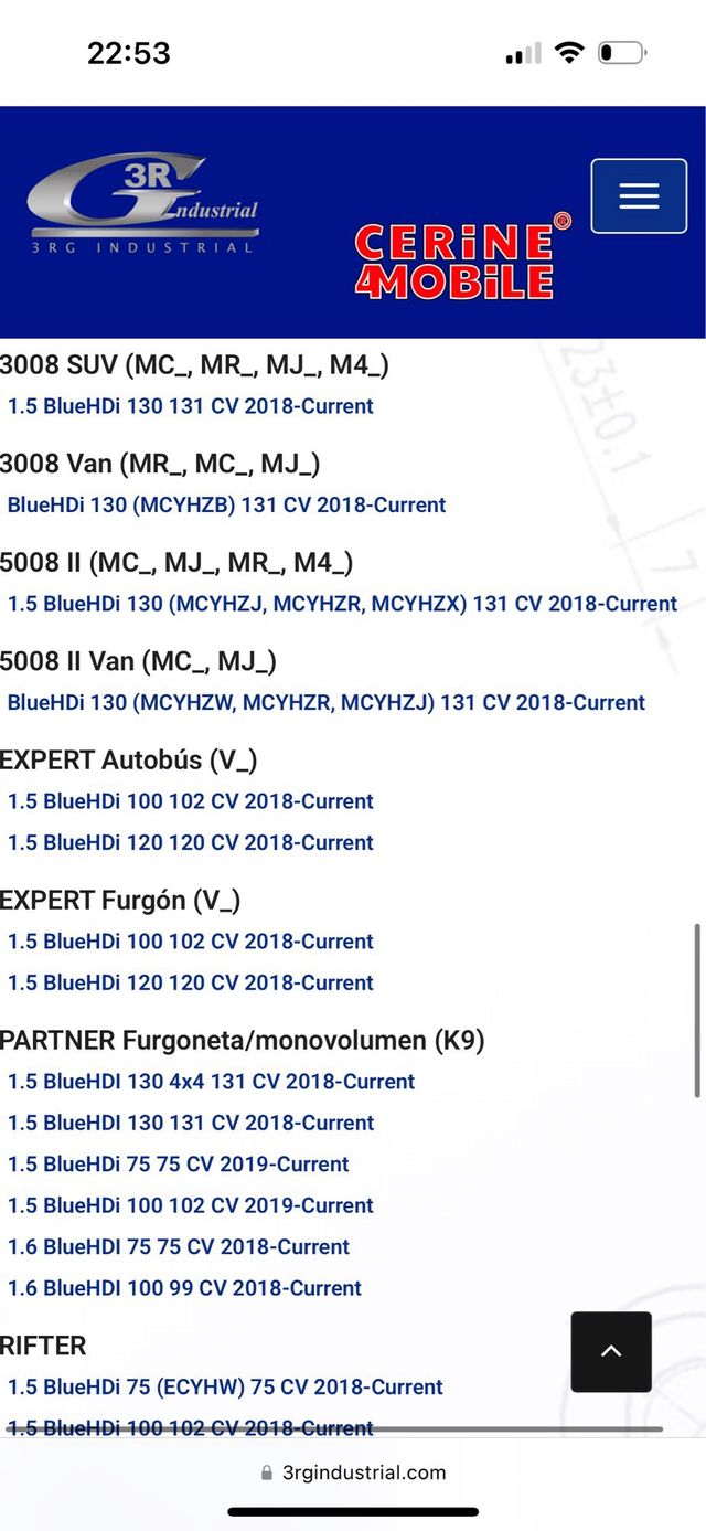 Inyector Urea Adblue 85299