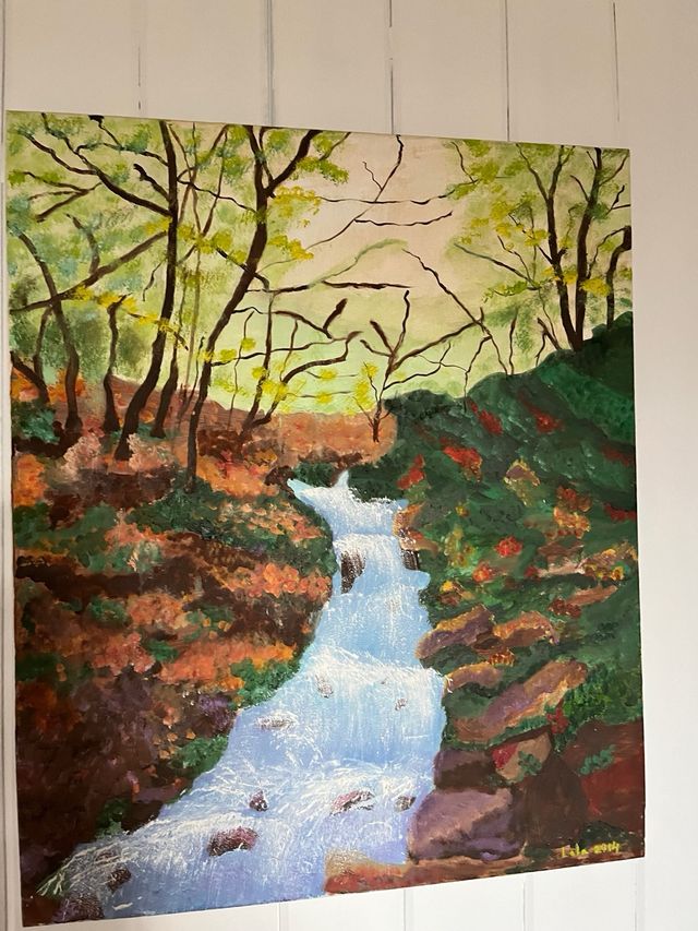 Cuadros pintados a mano