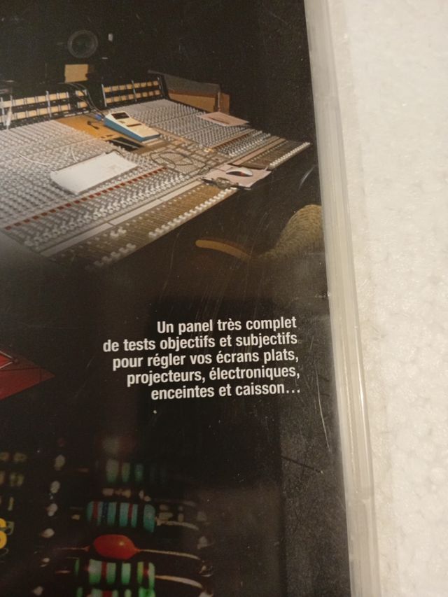 1 DVD-TEST MEDIDAS Y EVALUACIONES PARA AUDIO-VIDEO